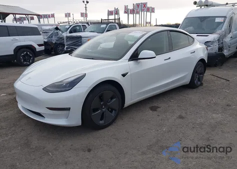 2022 Tesla Model 3 Long Range Dual Motor All-Wheel Drive from USA, damaged, VIN 5YJ3E1EB1NF329295